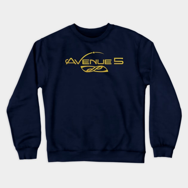 Avenue 5 Crewneck Sweatshirt by DeepSpaceDives